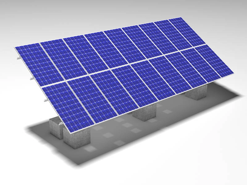 Système de montage solaire au sol réglable