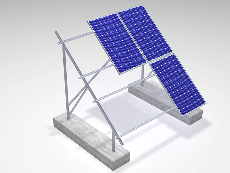 Structures solaires à montage au sol