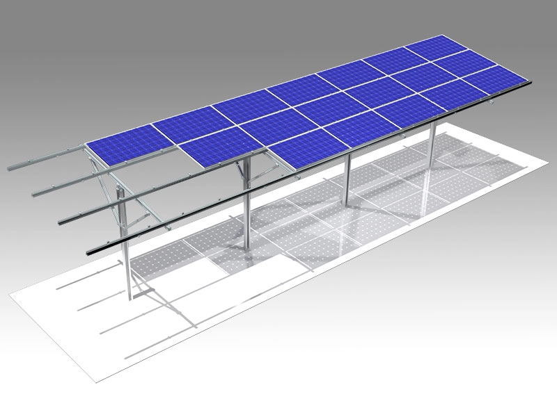 Panneaux solaires bifaciaux Système au sol