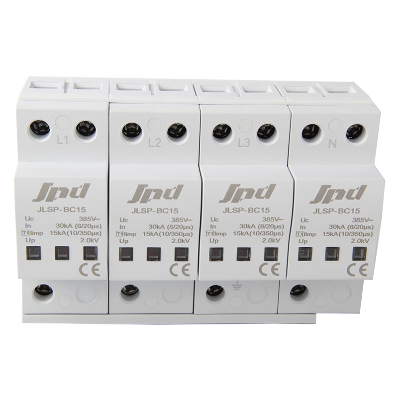 Dispositif de protection contre les surtensions Jinli type 1 ac 4 pôles JLSP-BC15 / 4P