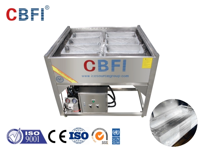 Machine à blocs de glace pure CBFI pour la glace de luxe