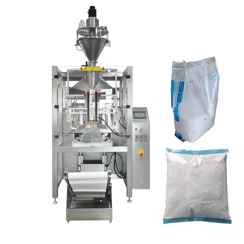 Machine de conditionnement complètement automatique de poudre de sac d'oreiller de machine à emballer de la farine 1000g