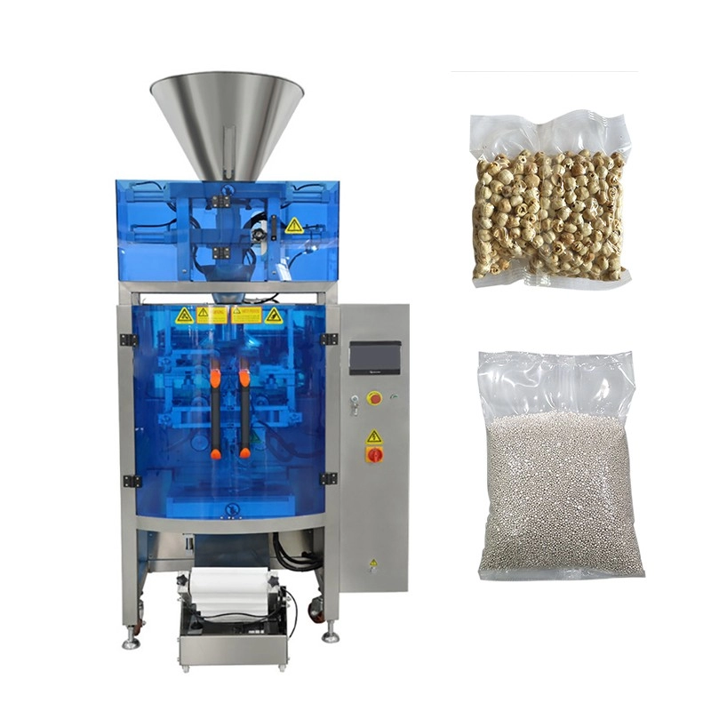 Machine à emballer de granulés de poche sous vide pour le riz aux haricots