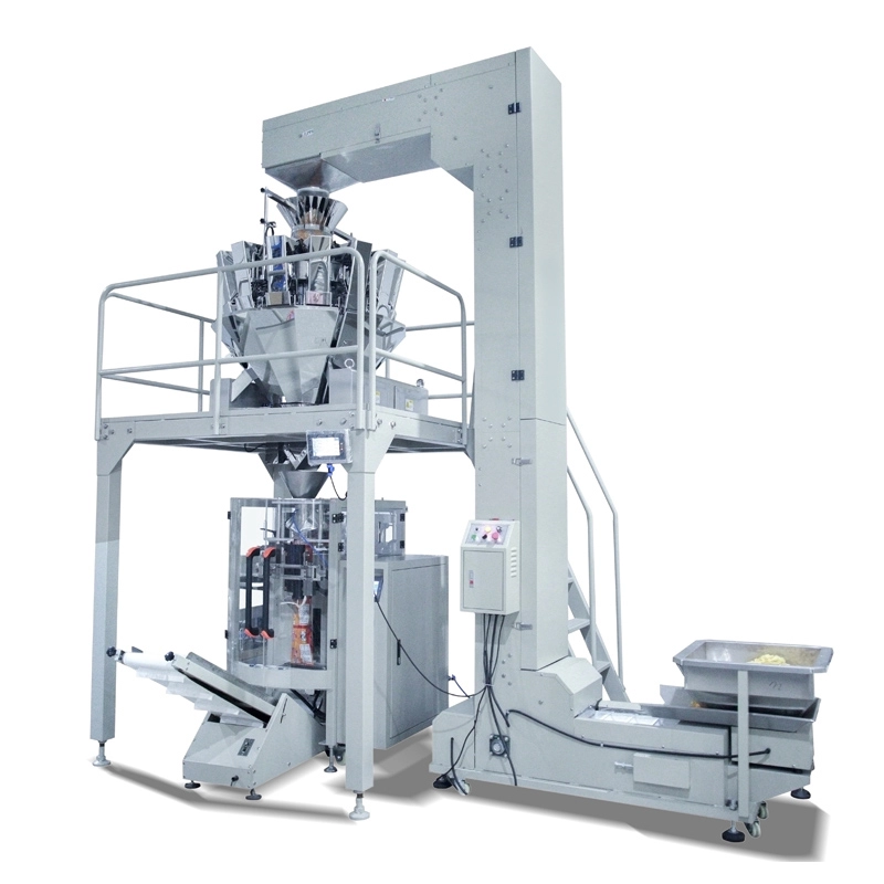 Machine de pesage et d'emballage de grains de sucre rotatif multifonction automatique