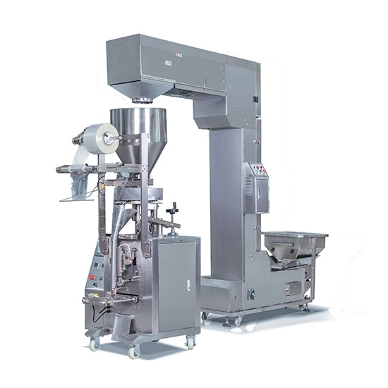 Peseuse associative Élévateur vertical Noix de pistache Noix d'amande Machine à emballer d'arachide ZV-380AS