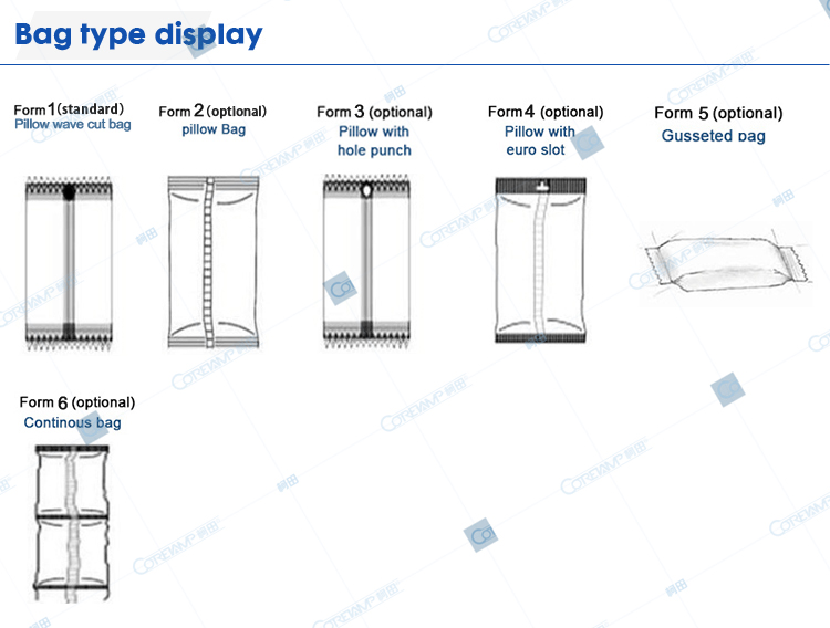 Bag type display