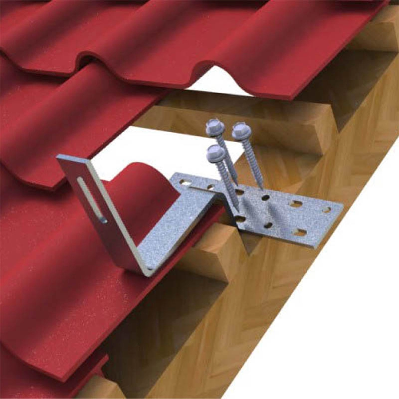 Système de montage solaire pour toit en tuiles de béton