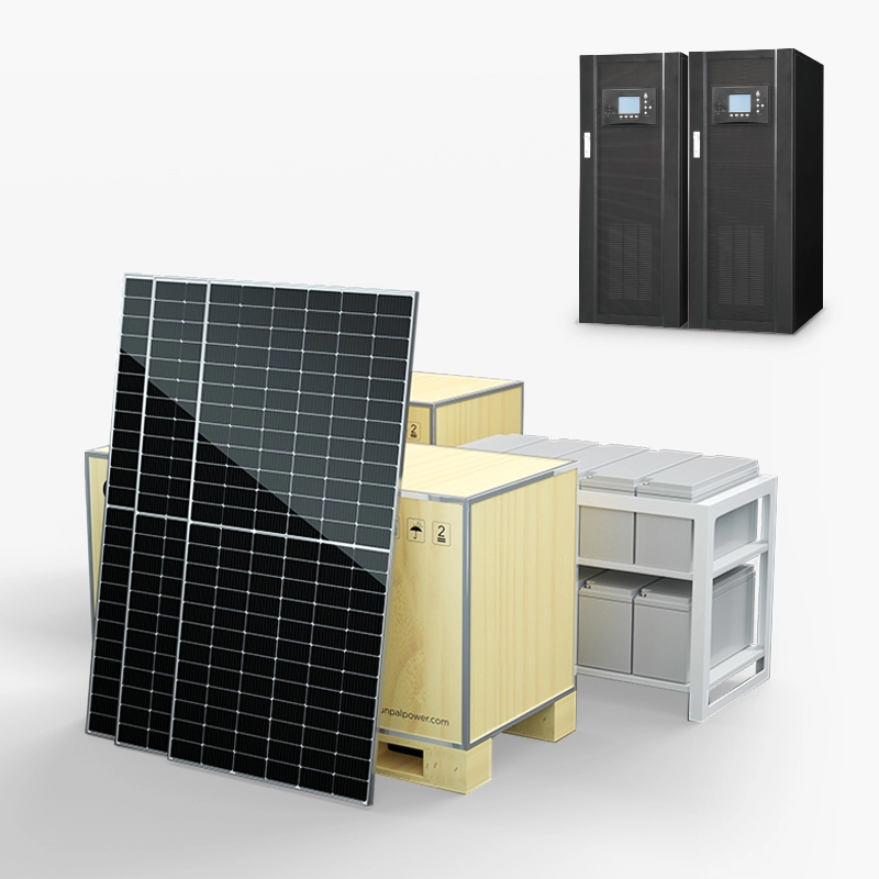 Système électrique de panneau solaire hors réseau pour le commerce