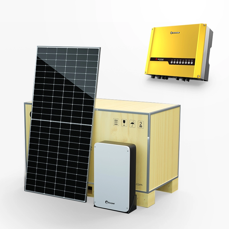 Système d'énergie de panneaux photovoltaïques solaires hybrides résidentiels