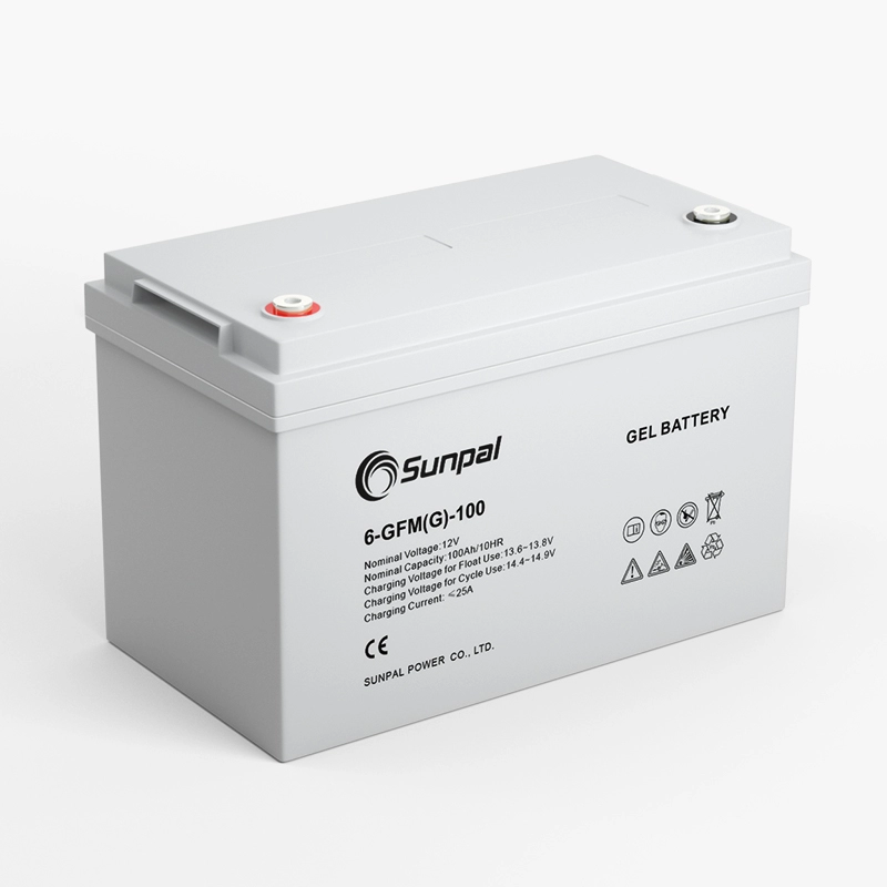 Batterie à cycle profond rechargeable de secours AGM 12V 100Ah UPS