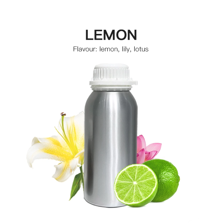 Huile essentielle de parfum d'aromathérapie de parfum d'air frais de citron pour le distributeur