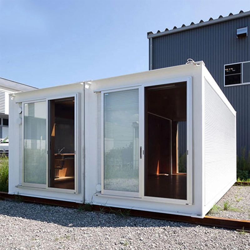 Maisons de conteneurs préfabriquées de maison mobile de 20 pieds/bureau/maison
