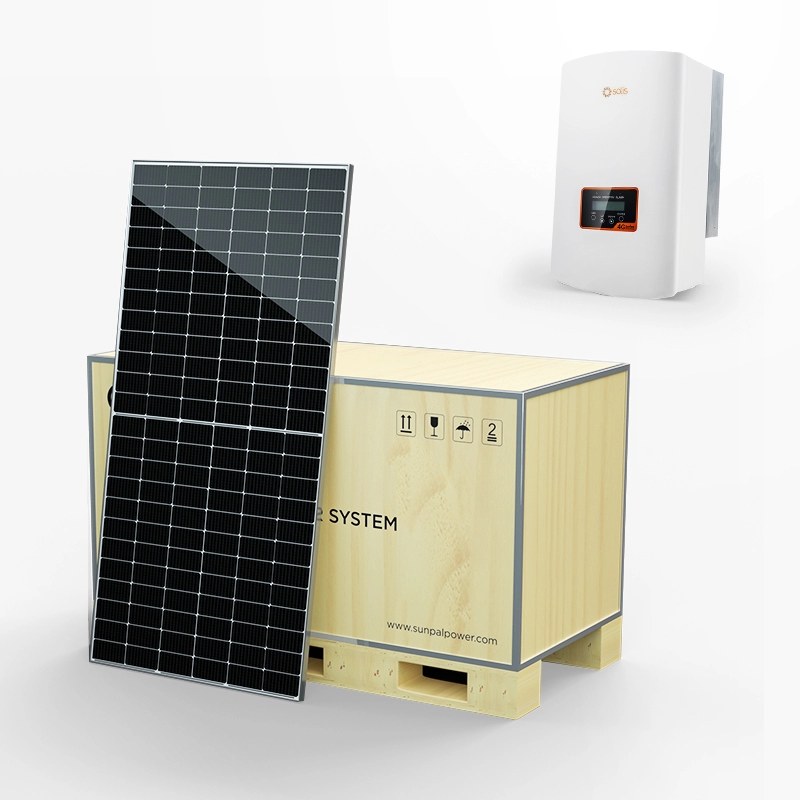 Accomplissez sur des kits d'alimentation solaires de système photovoltaïque de lien de grille pour des maisons