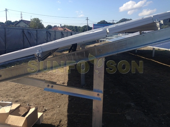 Système de montage solaire SunRack Pile