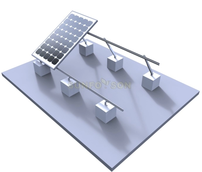 Support de toit solaire réglable