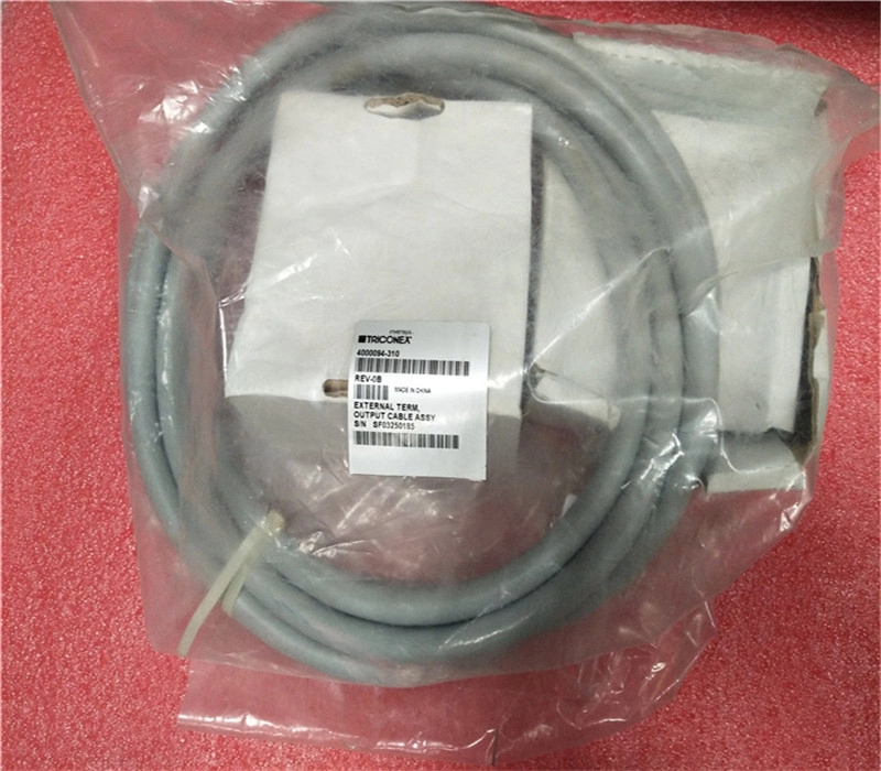 Câble Triconex 4000094-310 pour panneau de terminaison