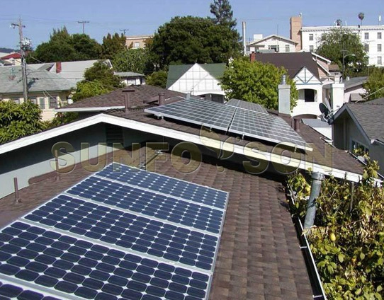 Système de montage solaire pour toit de bardeaux