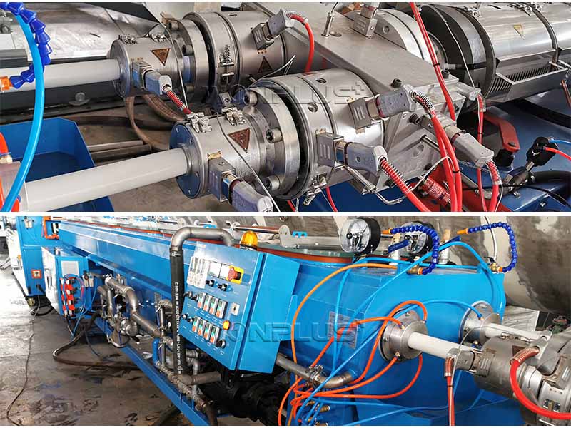 pe pipe extrusion line