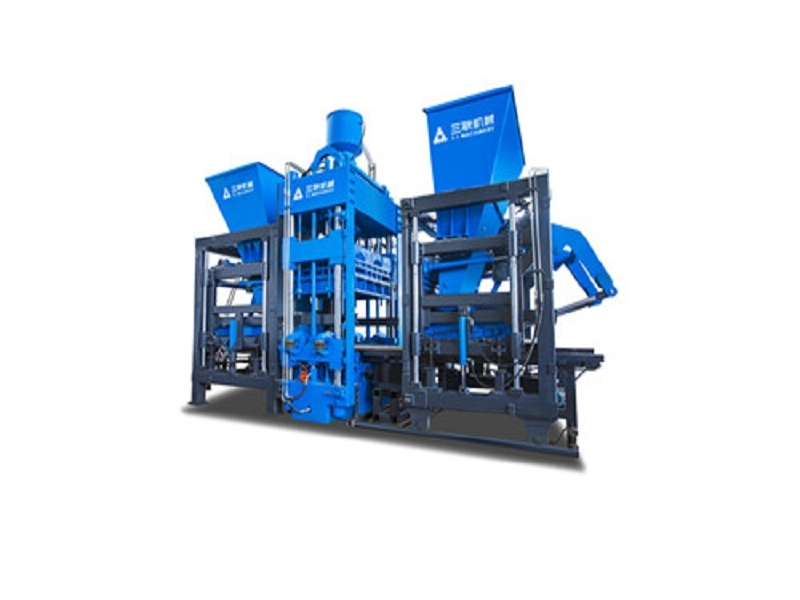 Système d'asservissement haut de gamme SLST Vibropress série de machines à blocs de béton