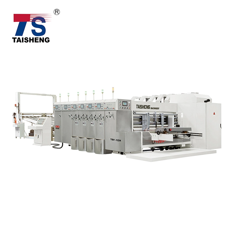 Imprimante flexographique slotter machine de découpe TSV2 920 automatique