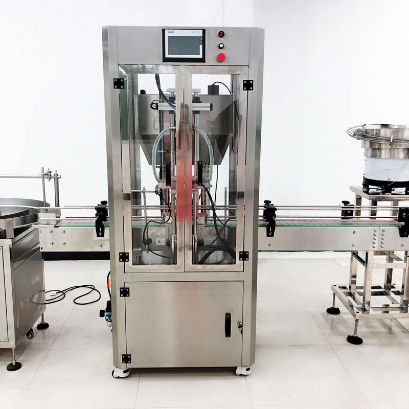 Ligne de production entièrement automatique de machines de remplissage de liquides et de pâtes