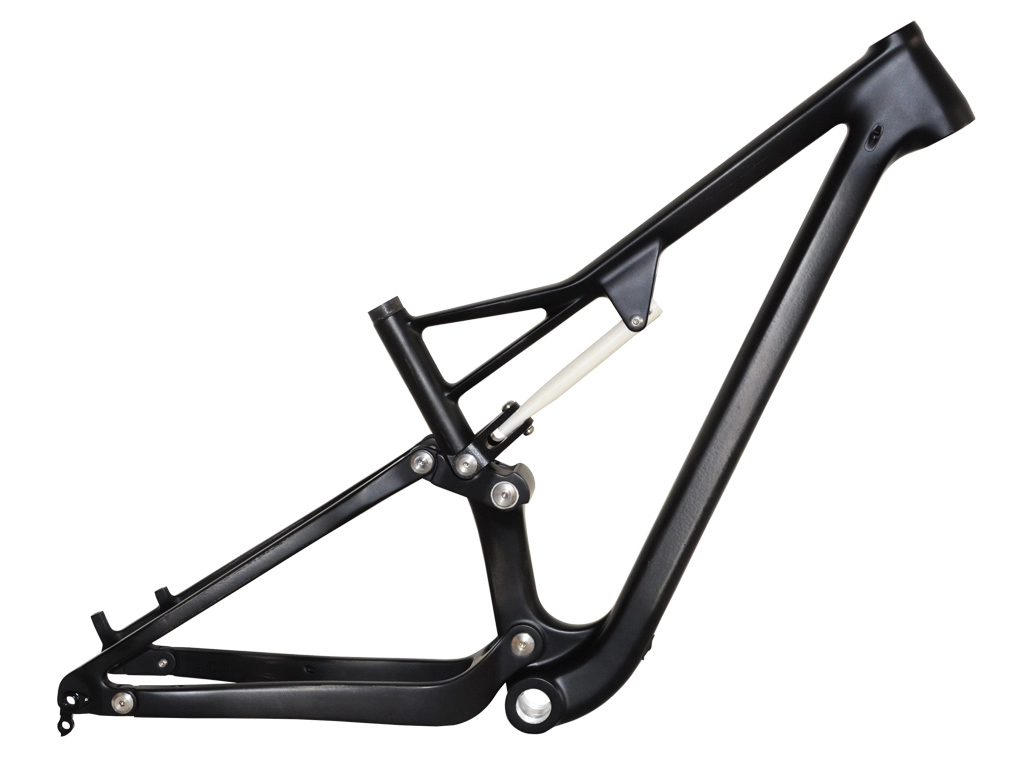 cadre de vélo de montagne à suspension complète en fibre de carbone 29er pour XC