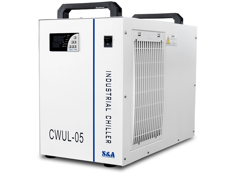 refroidisseur à recirculation pour le refroidissement du laser UV 3W-5W