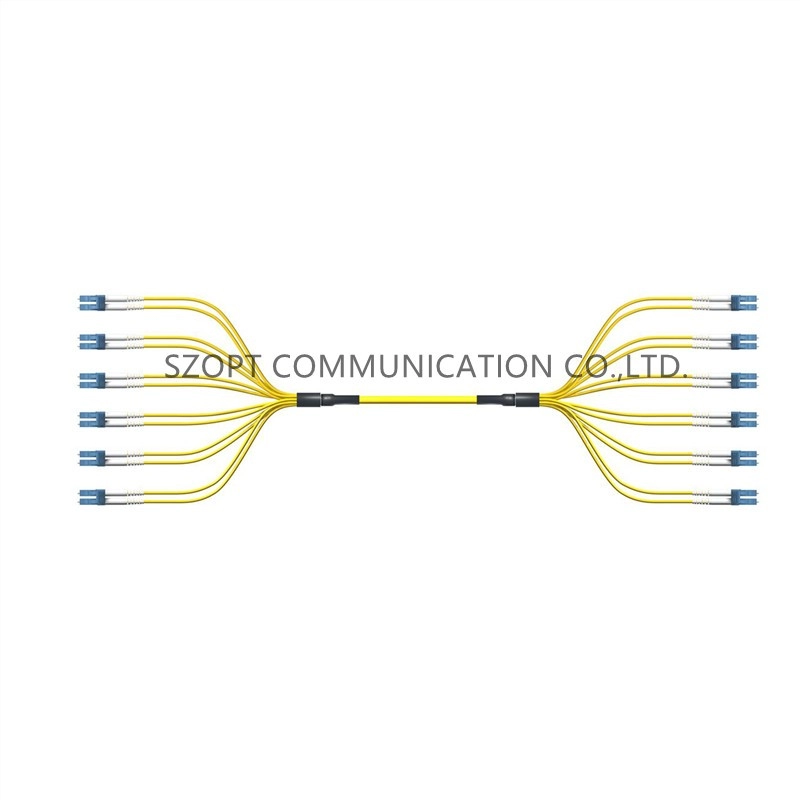 Cordons de correction de fibre multicœur SC FC LC ST MU E2000 monomode multimode