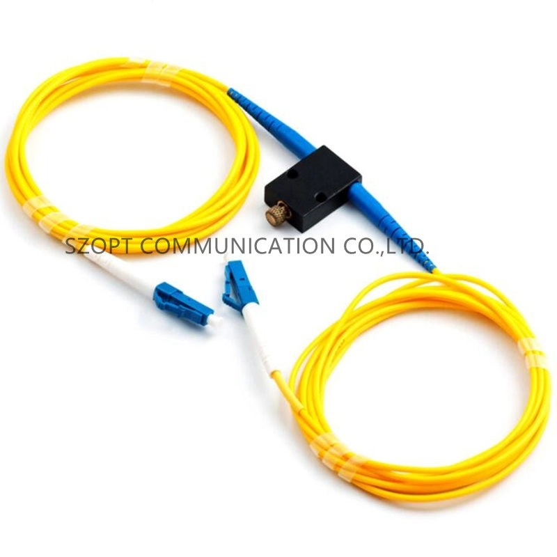 Atténuateur à fibre optique en ligne variable VOA LC SM UPC APC 0-60dB