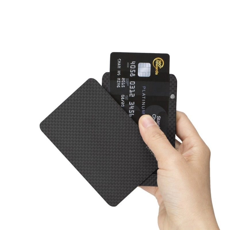 Carte de blocage RFID pouvant protéger les cartes bancaires dans le portefeuille