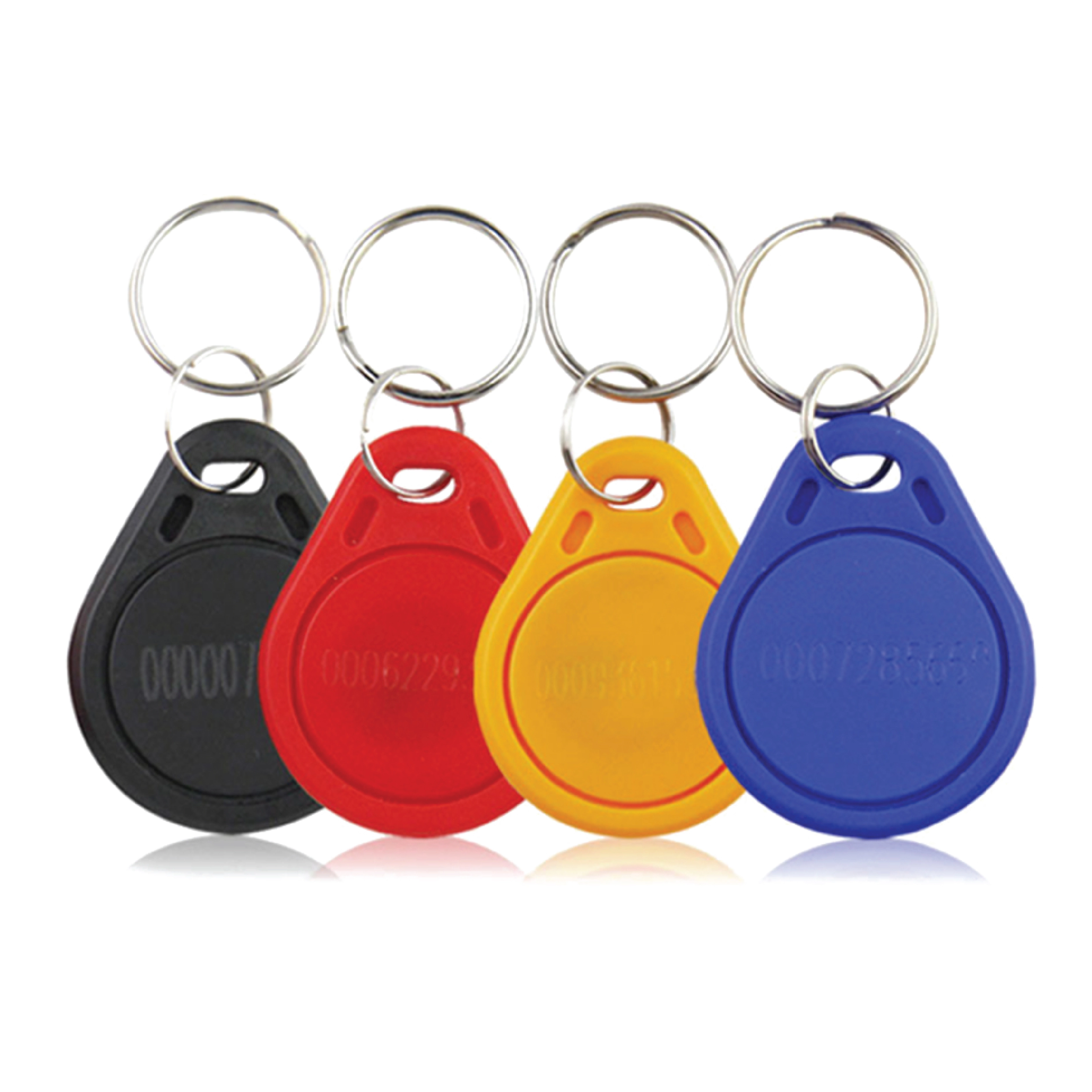 Porte-clés Rfid vierge réinscriptible coloré