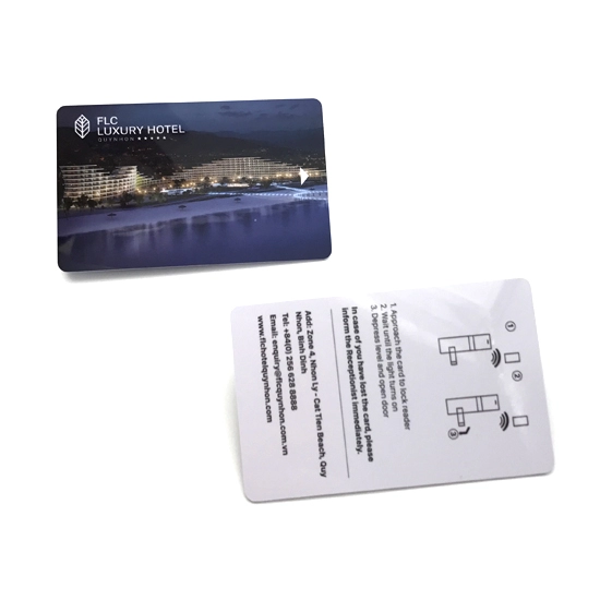 Impression 4C de cartes RFID 125KHZ LF avec puce 5577