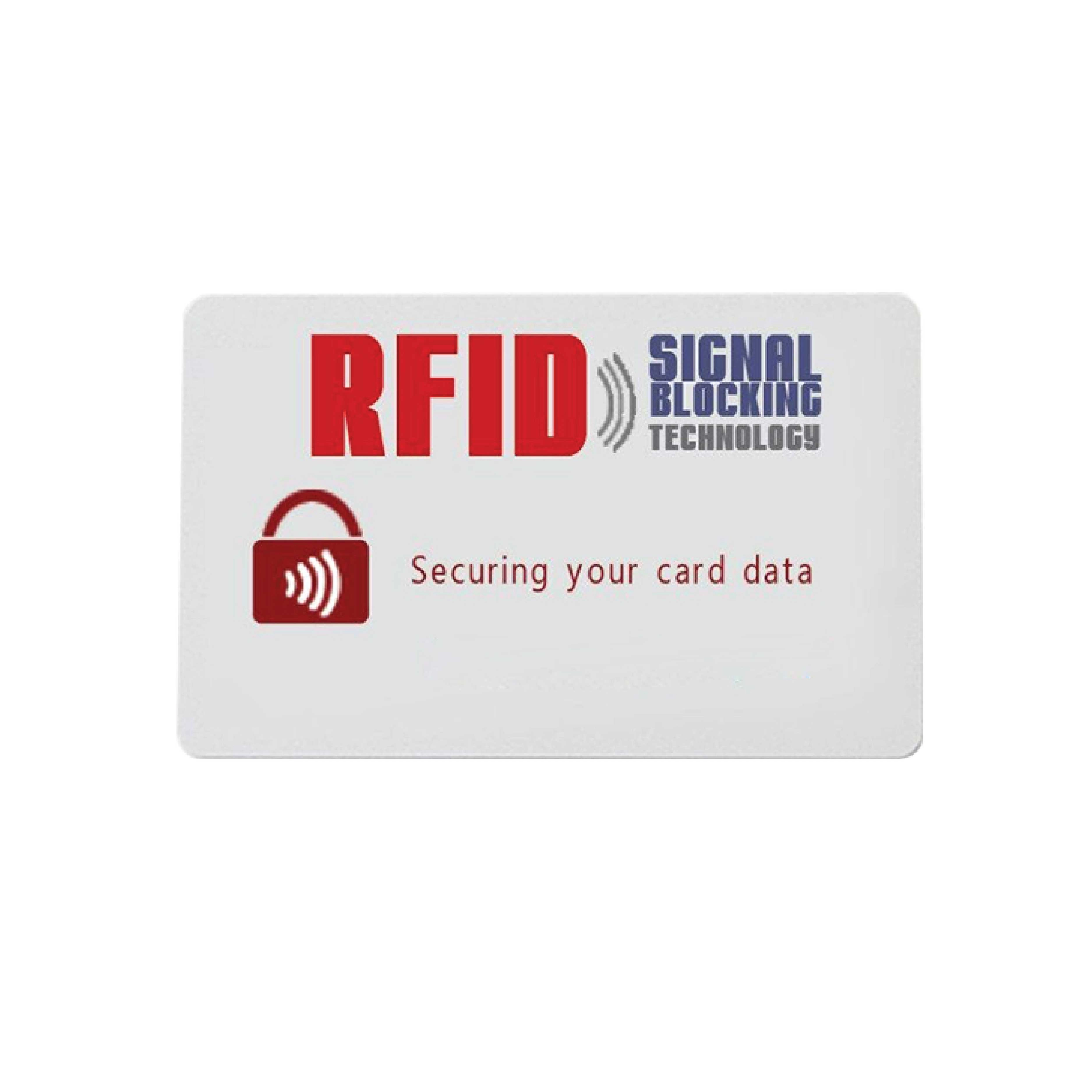 Cartes RFID blindées avec puce de blocage