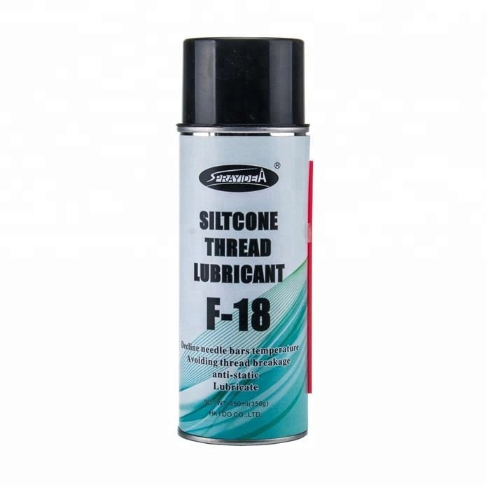 Sprayidea F-18 Huile de silicone en spray antistatique pour fil à coudre