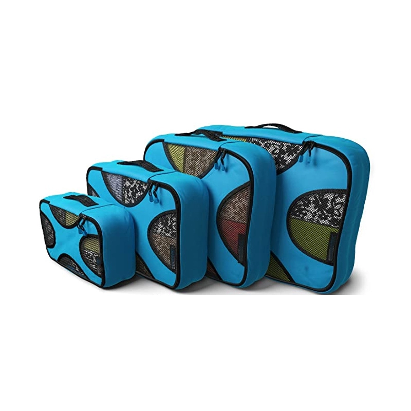 Cubes d'emballage de compression Organisateurs d'emballage de bagages de voyage