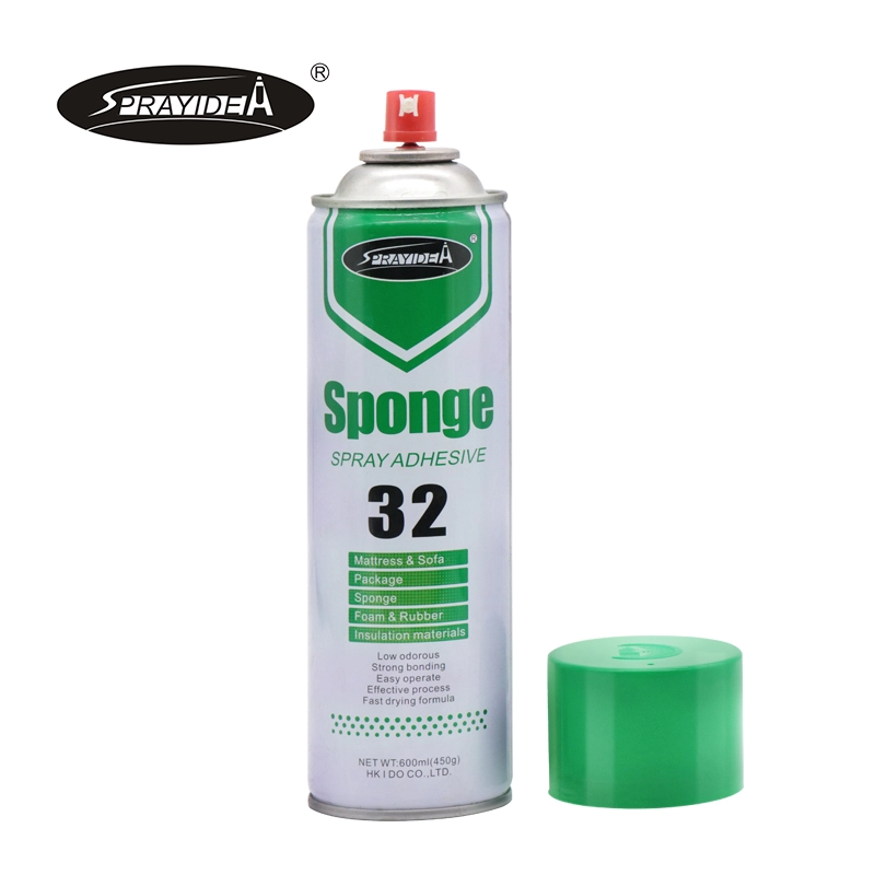 Sprayidea 32 adhésif en aérosol pour tapisserie d'ameublement pour éponge en mousse