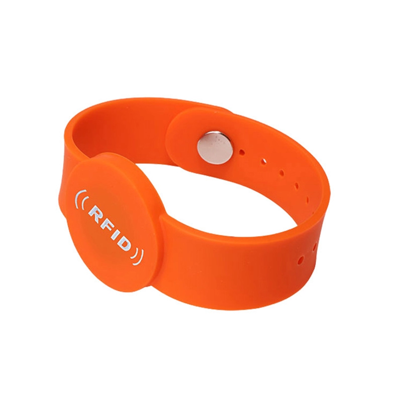 Bracelets anti-effraction RFID en silicone réglables