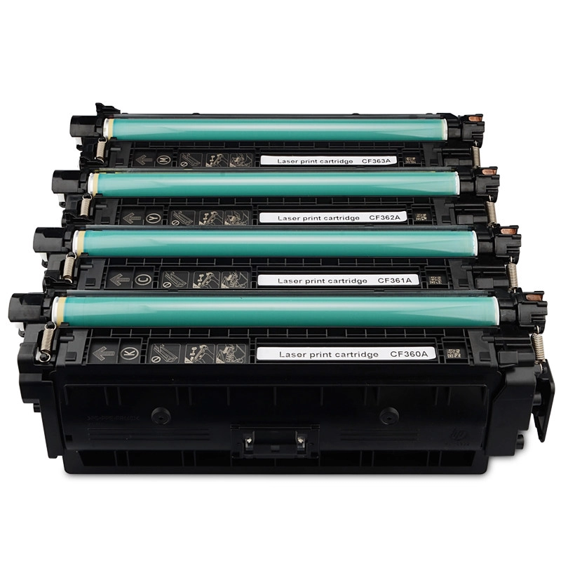 Cartouche de toner CF360A-CF363A (508A) pour HP Color LaserJet M552/M553