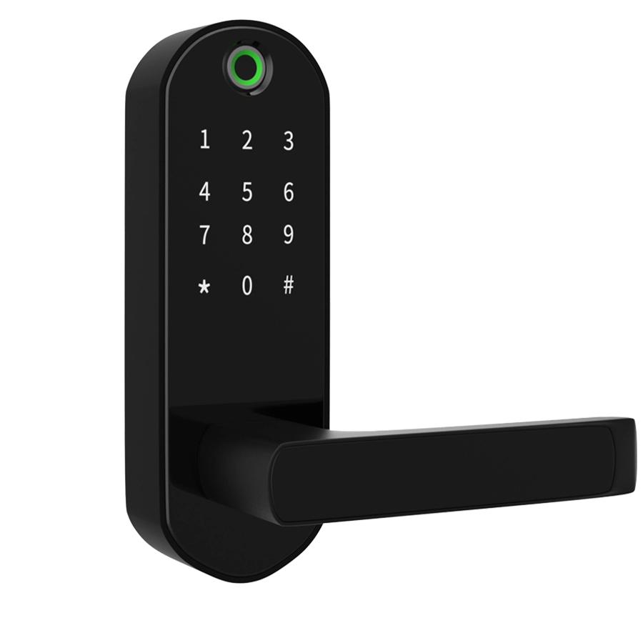 Smart Home System Mot de passe numérique NFC Serrure à clé d'empreintes digitales pour porte en bois