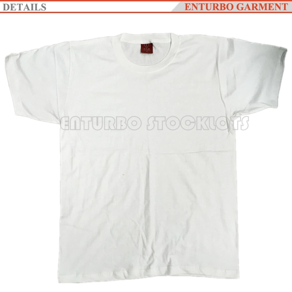 T-shirt manches courtes Colour en coton blanc pour homme