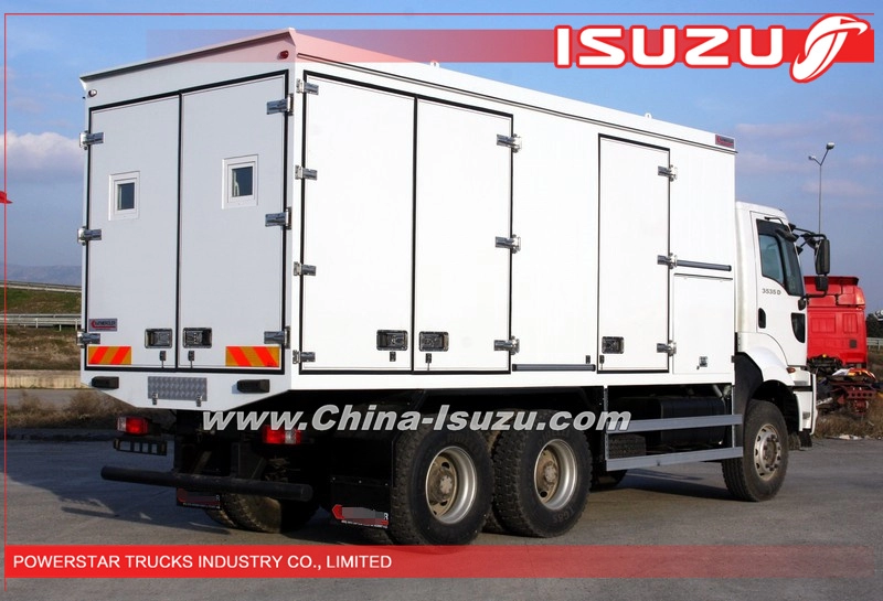 Fabricant d'ateliers mobiles Isuzu et de camions Wagon 6x6