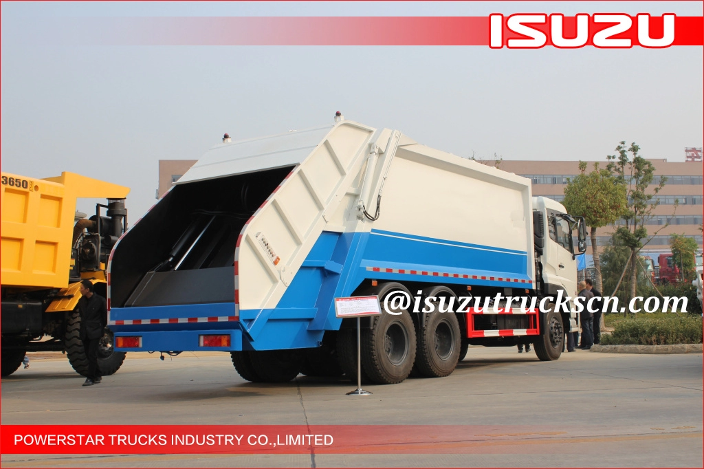 Camion de transport de déchets de châssis Isuzu 16Cbm-18Cbm VC46