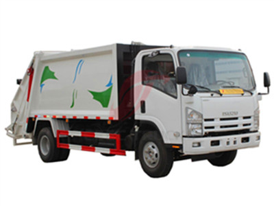 Camion compacteur de déchets ISUZU 8 cbm