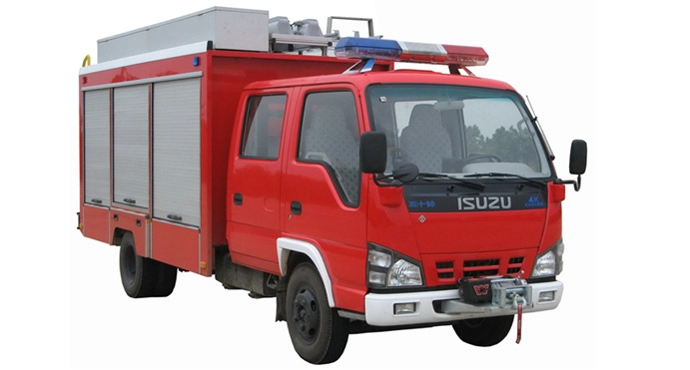 Mini véhicule de sauvetage d'urgence rapide Isuzu pour zone étroite