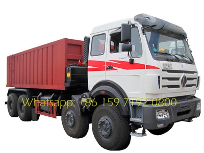 Camion à benne basculante Beiben 340hp 8 * 4 50 tonnes Congo beiben 3134 camions à benne basculante