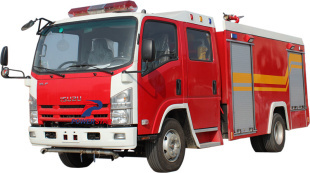 Camions de lutte contre l'incendie à eau Isuzu ELF