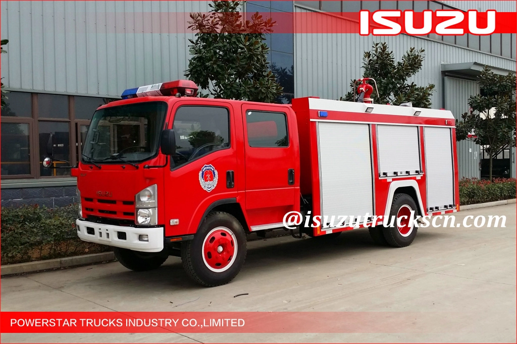 Chine meilleurs camions de pompiers japonais de réservoir d'eau de l'usine 4000L