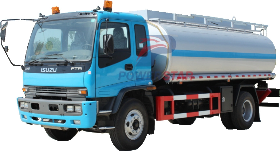 Camions-citernes de ravitaillement en carburant pétrolier ISUZU FTR
