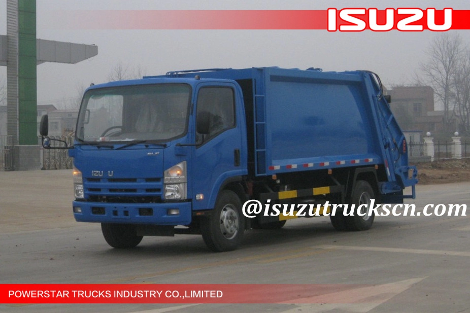 Nigeria 5Tons Isuzu Garage Truck pour le transport des déchets