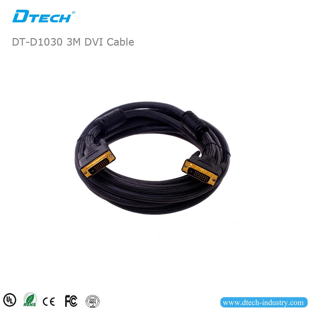 DTECH DT-D1030 Câble DVI 3M